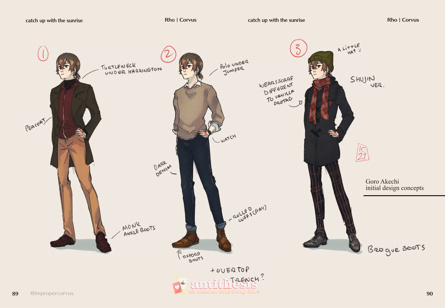 ANTITHESIS: Physical Zine