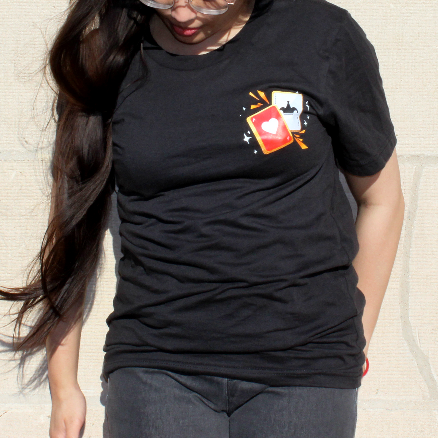 [ PERSONA 5 ] Joker & Crow Cards T-Shirt