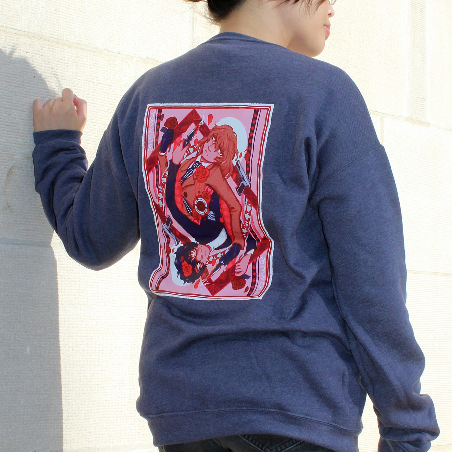 [ PERSONA 5  ] Red Eye Coffee Crewneck Sweatshirt