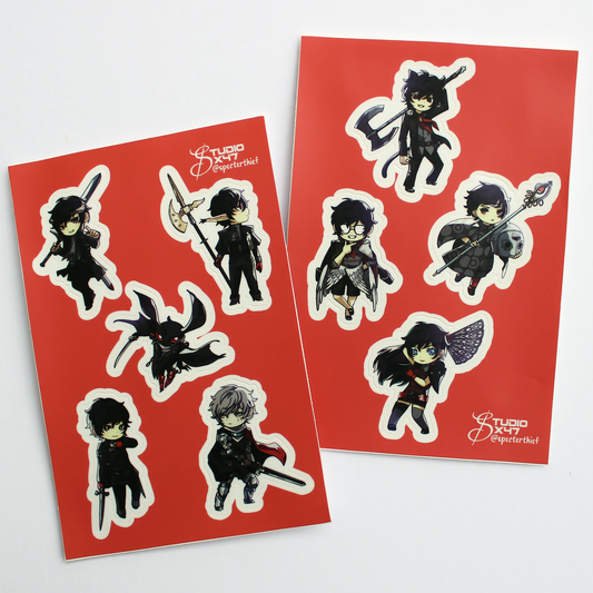 [ PERSONA 5 X METAPHOR ] Joker Sticker Sheet Set