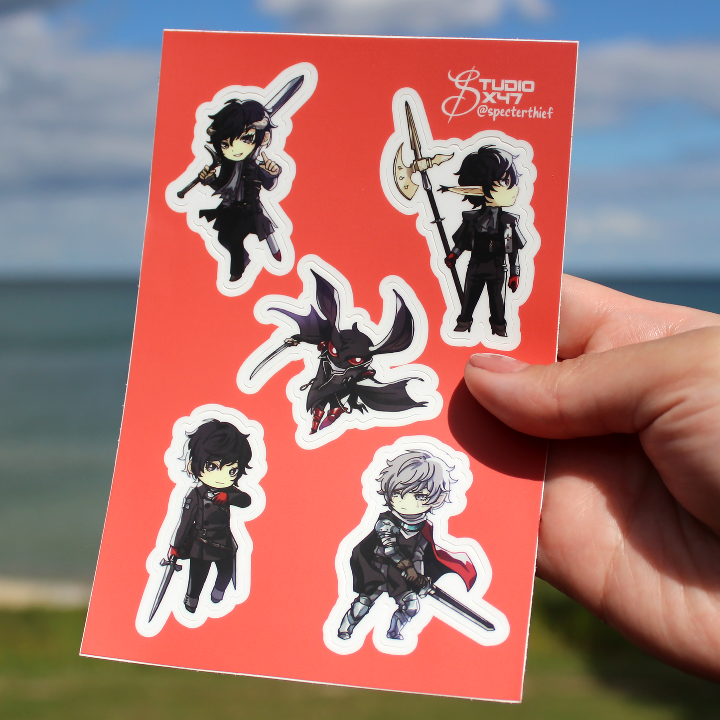 [ PERSONA 5 X METAPHOR ] Joker Sticker Sheet Set