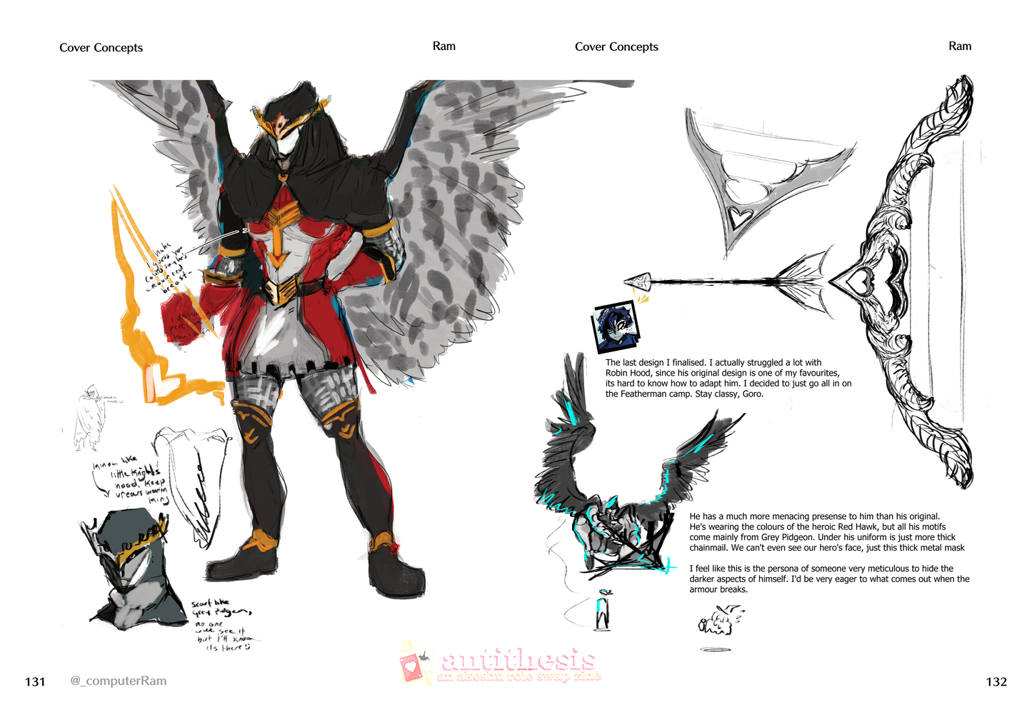 ANTITHESIS: Physical Zine