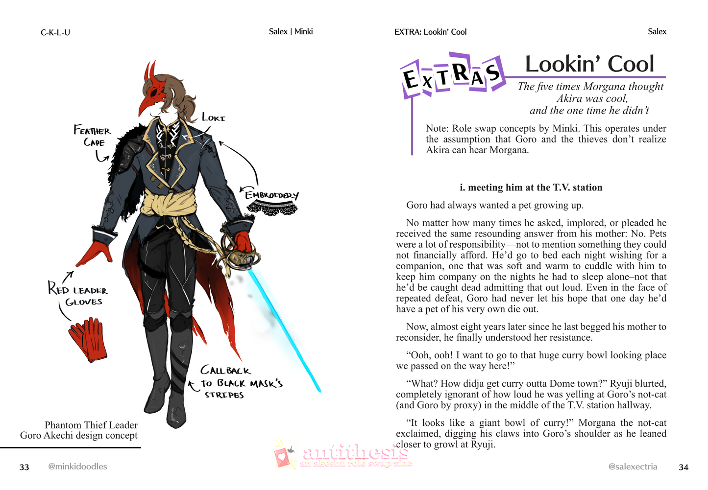 ANTITHESIS: Physical Zine